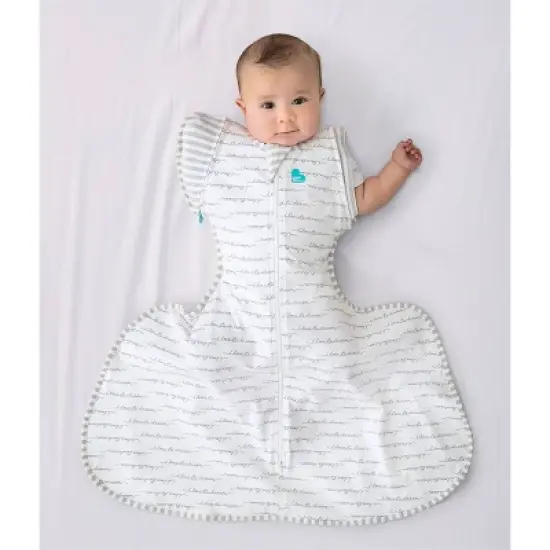 Love to Dream Swaddle Up Transition Swaddle Wraps Original Hip Harness - Dreamer White - Medium image {2}