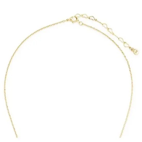 SHINE by Sterling Forever Sterling Silver CZ & Shell Moon Pendant Necklace image {4}