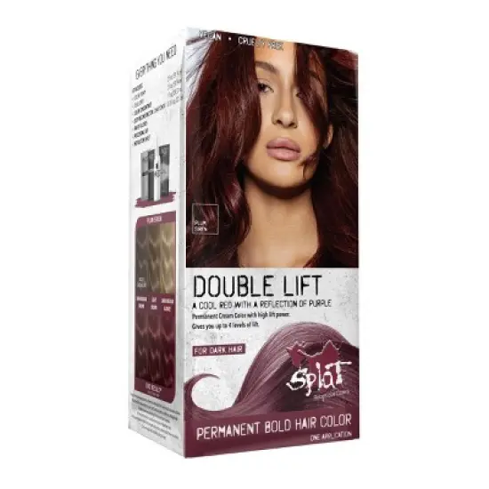 Splat Double Lift Kit Permanent Hair Color - Plum Siren - 5.75 fl oz image {4}