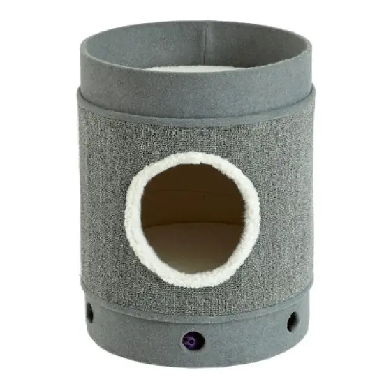 Two by Two San Francisco - Gray Scratching  Cat Furniture - 20.5 in. Tall image {11}