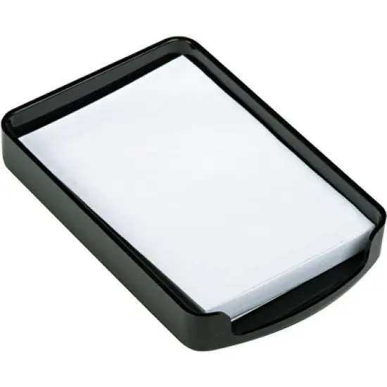 Officemate 2200 Series Memo Holder Plastic 4w x 6d Black 22362 image {2}