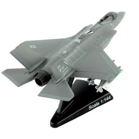 Lockheed Martin F-35 Lightning II Aircraft "AF08-0747 First in Service" USAF 1/144 Diecast Model Airplane by Postage Stamp image {2}