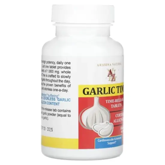 Arizona Natural Garlic Time, 600 mg, 90 Tablets image {3}