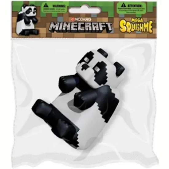 Just Toys Minecraft Panda 6 Inch Mega SquishMe Toy image {1}