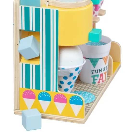 Melissa & Doug Fun at the Fair! Wooden Snow-Cone and Slushie Play Food Set image {3}