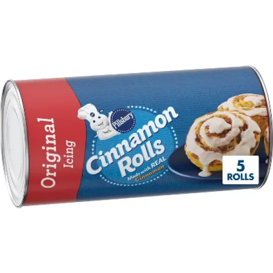 Pillsbury Cinnamon Rolls with Icing - 7.3oz/5ct image {8}