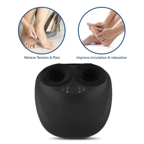 Brookstone Shiatsu Foot Massager with Heat & Air Compression image {5}