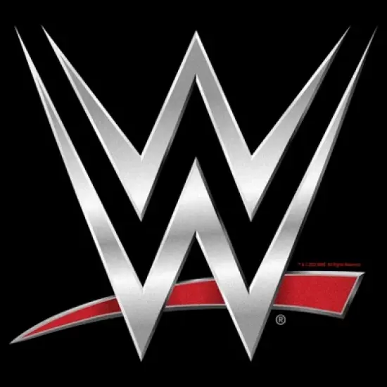 Men's WWE Chrome Logo T-Shirt image {1}