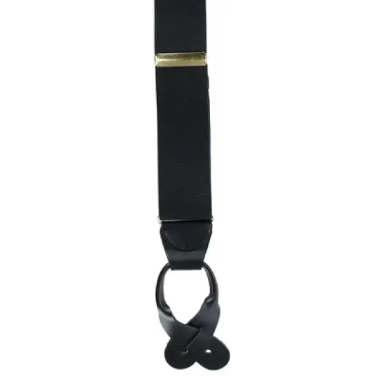 CTM Men's Elastic Button End Suspenders image {2}