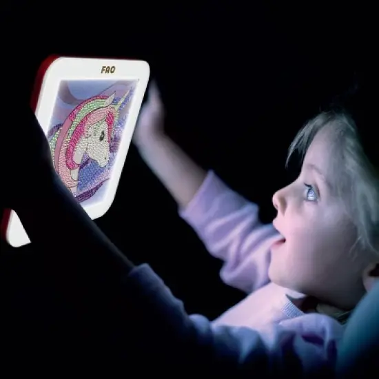 FAO Schwarz Sparkle Studio Light-Up Diamond Painting Starter Set image {2}