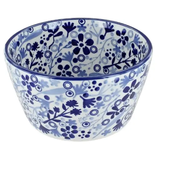 Blue Rose Polish Pottery M195 Manufaktura Small Serving Bowl image {2}