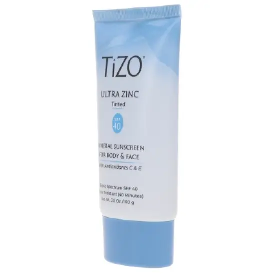 TIZO Age Defying Fusion tinted Ultra Zinc Body & Face Sunscreen SPF 40 3.5 oz image {1}