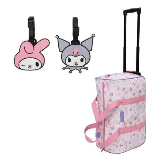 Hello Kitty Wheeled Duffle Bag With Two Luggage Tags image {7}