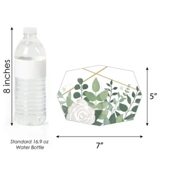 Big Dot of Happiness Boho Botanical - Decorations DIY Greenery Party Essentials - Set of 20 image {3}