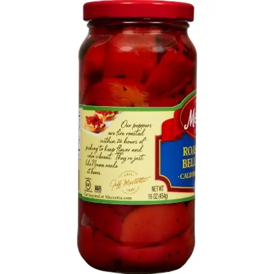 Mezzetta Mild Roasted Red Bell Peppers - 16oz image {3}