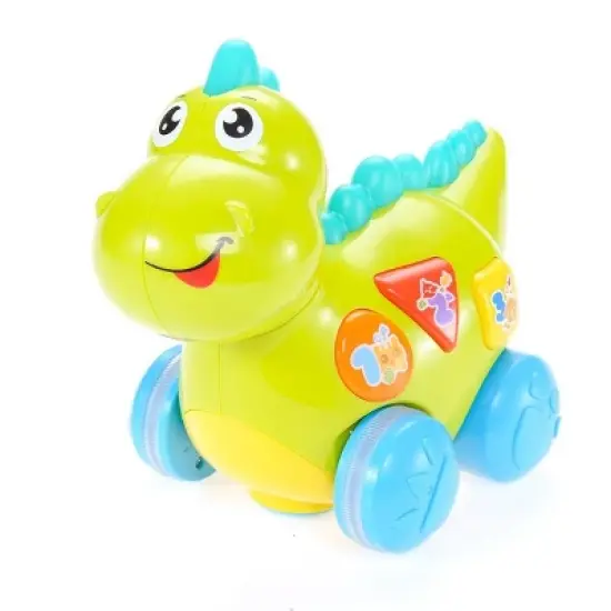 Insten Musical Dinosaur Toy With Lights, Sounds, And Educational Activities for Toddlers image {4}