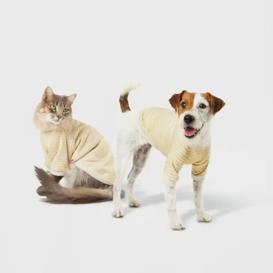 Stripe Lightweight Dog Sweatshirt - Cream - Boots & Barkley&trade; image {5}