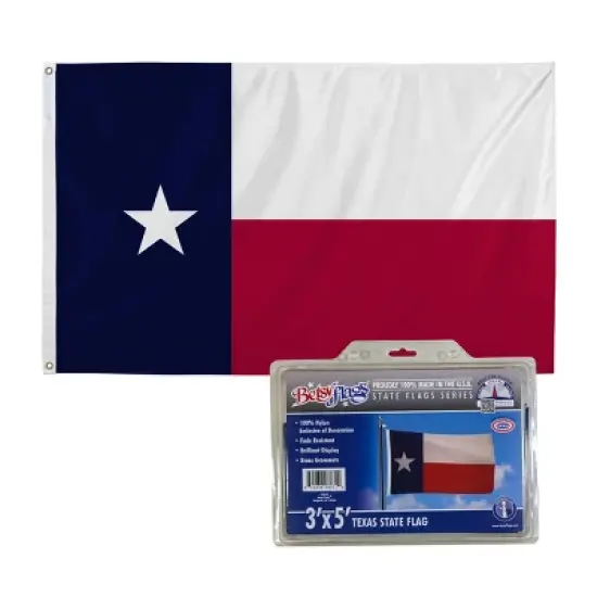 3' x 5' Nylon Texas Flag image {2}