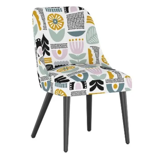 Sherrie Dining Chair in Botanical - Skyline Furniture image {9}