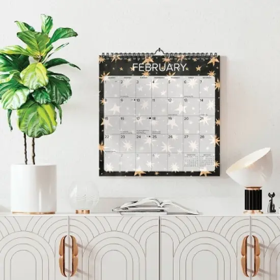 Willow Creek Press 12"x12" 2026 Starry Night Spiral Wall Calendar image {1}