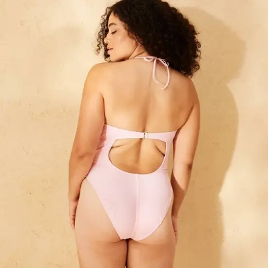 Women's Removable Rosette Extra High Leg Extra Cheeky One Piece Swimsuit - Wild Fable&trade; image {5}