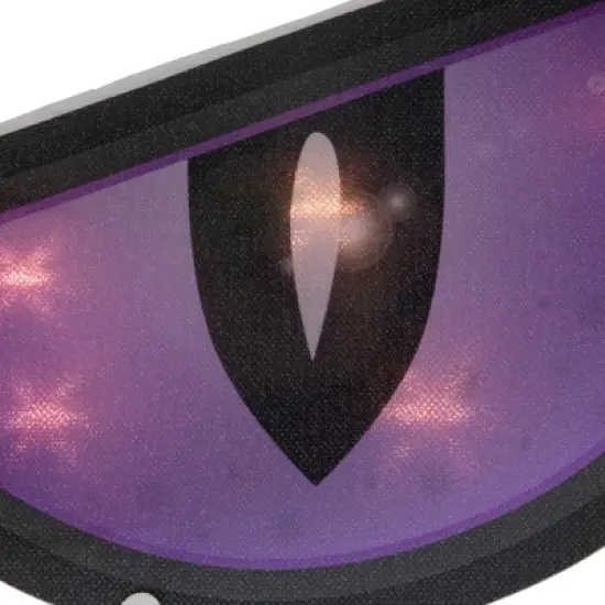 Northlight Lighted Eyes Halloween Window Decoration - 20" - Purple image {5}