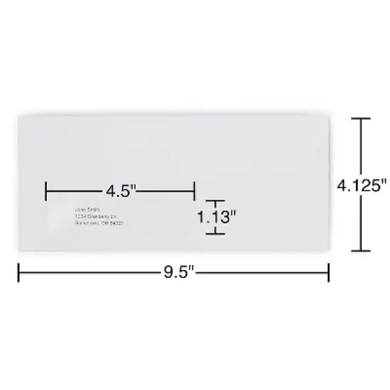 MyOfficeInnovations QuickStrip EasyClose Business Envelope 4 1/8" x 9 1/2" 500/BX 381936 image {2}