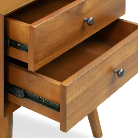 Kira Nightstand Light Brown - Edgemod image {5}