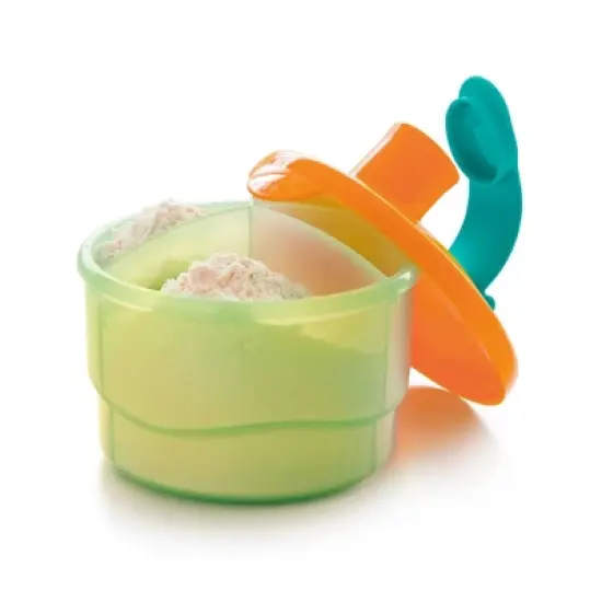 Tupperware Food Storage Baby Feeding Set Blue/Orange/Green image {4}