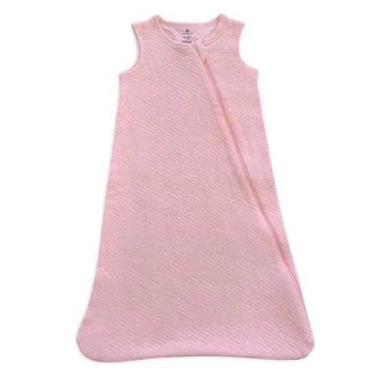 Honest Baby Organic Cotton Mini-Quilted Wearable Blanket - Pink image {4}
