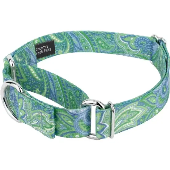 Country Brook Petz Martingale Collar and Leash - Paisley Collection image {3}