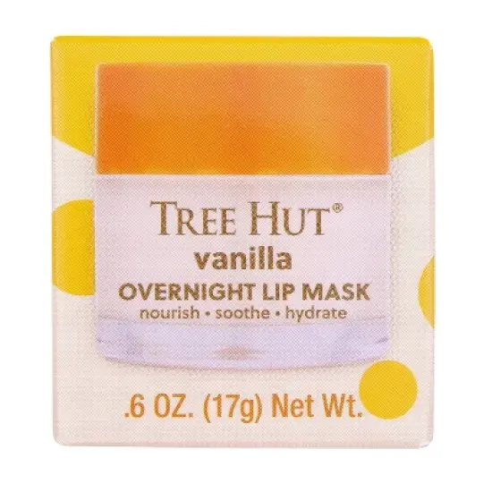 Tree Hut Vanilla Overnight Lip Mask - 0.6oz image {9}
