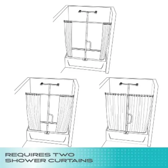 Stander Wonder Bathtub Pole Lite, Bath Safety Rail with Grab Bar Handle, White image {6}