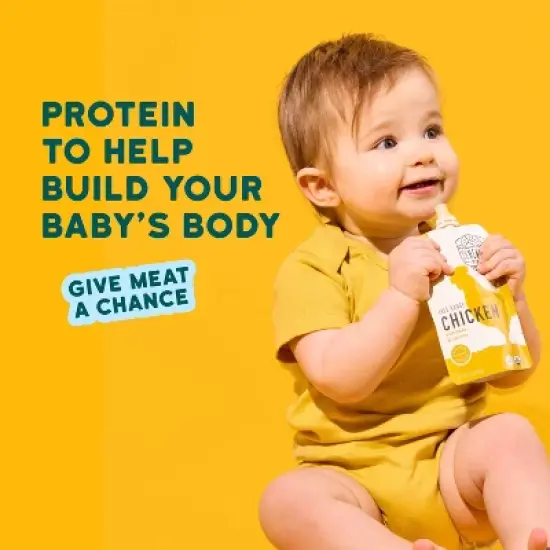 Serenity Kids Free Range Chicken with Organic Peas & Carrots Baby Food Pouch - 3.5oz image {4}