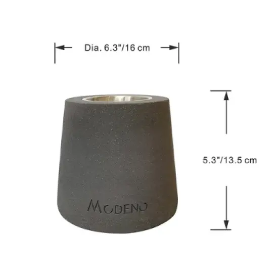 Entta Tabletop Fire Pit Portable Ethanol Fireplace for Indoor Outdoor Mini Fire Bowl for Patio image {2}