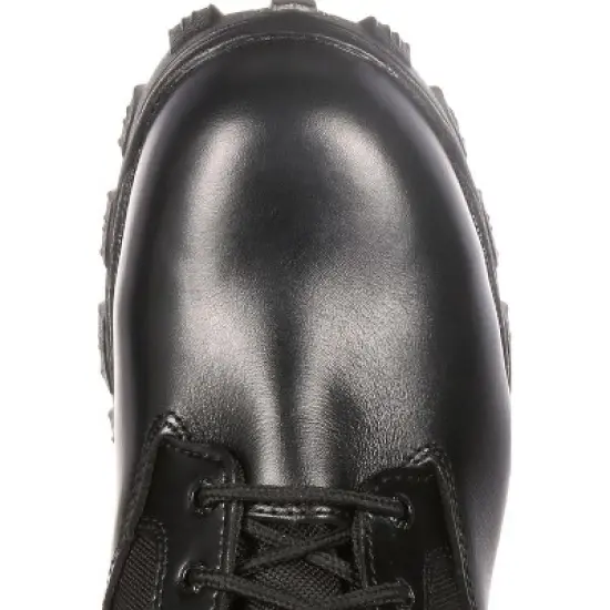 Men's Black Rocky Alpha Force Zipper Waterproof Public Service Boot Size 4.5 image {5}
