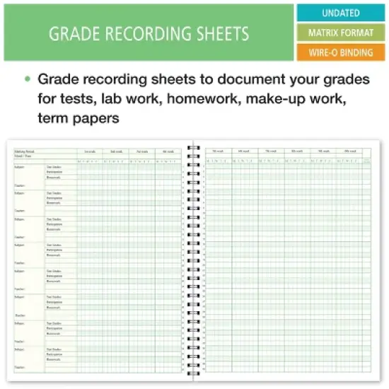 Elan Publishing Company SO-8 GREEN Student Organizer image {4}