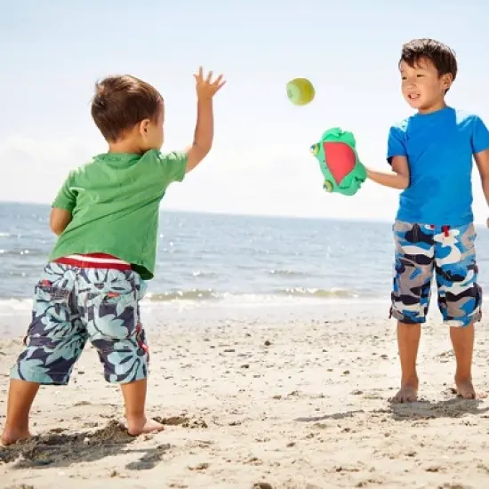 Melissa & Doug Sunny Patch Skippy Frog Toss and Grip Action Game - 2 Mitts, 2 Soft Balls image {1}