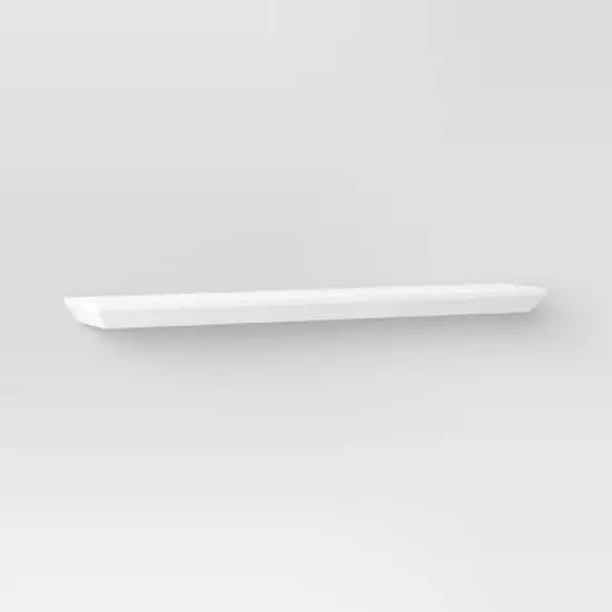 Wedge Shelf with Rod Bracket White - Threshold&trade; image {4}