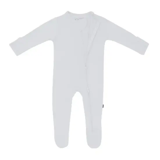 Kyte Baby Zippered Footie in Storm image {5}