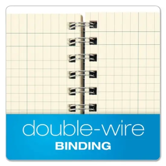 Ampad Computation Book, Quadrille Rule (4 sq/in), Brown Cover, (76) 11.75 x 9.25 Sheets image {4}