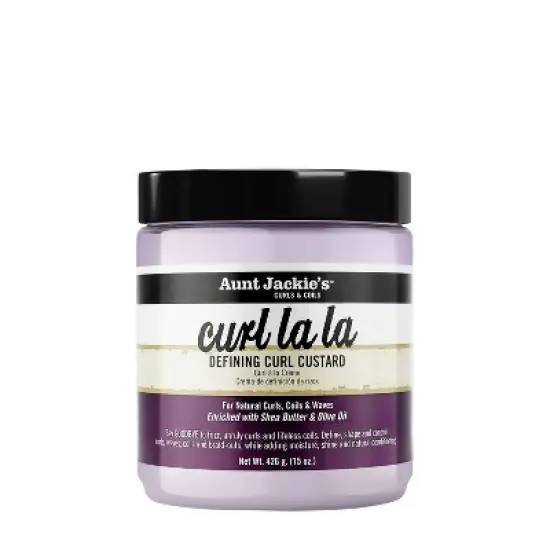 Aunt Jackie's Curl La La Defining Curl Custard - 15oz image {9}