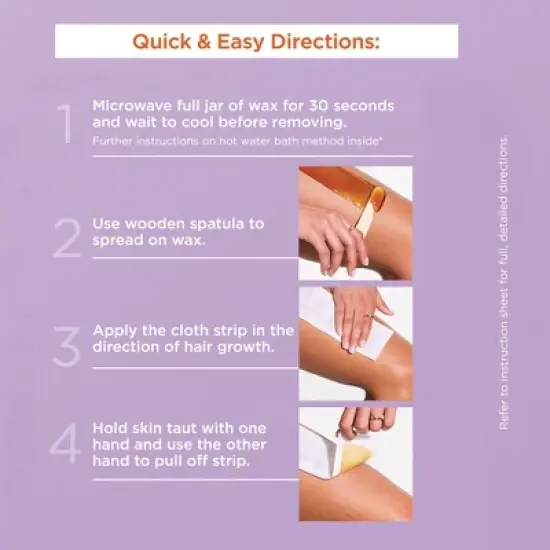 Sally Hansen Sugar Wax For Face & Body - 12.7oz image {3}