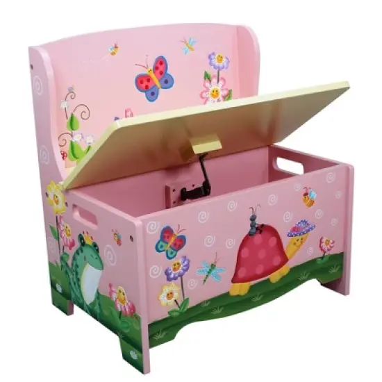 Magic Garden Storage Bench - Fantasy Fields by Teamson Kids image {3}