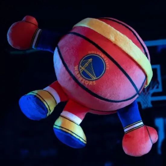 Golden State Warriors 8" Kuricha Basketball Sitting Plush image {2}