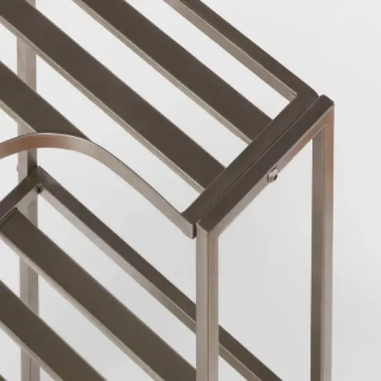 Small Space Storage Cabinet Brushed Nickel Metal - Brightroom&trade; image {2}