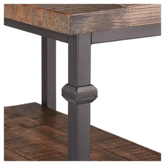 Ronay Wood Writing Desk with Storage - Inspire Q image {3}
