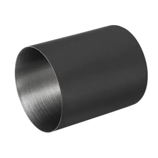 Unique Bargains Desk Stainless Steel Pencil Pen Holders Cup Makeup Brush Holder 1 Pc image {2}