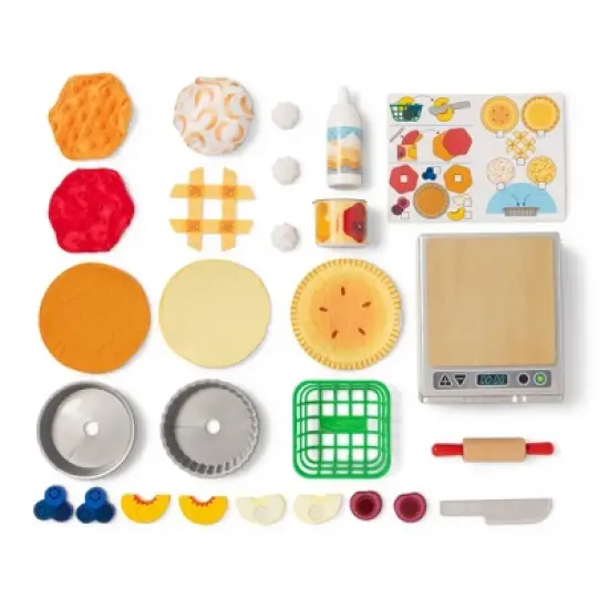 Melissa & Doug Doughlicious Cook Bake & Serve Pretend Play Set image {3}