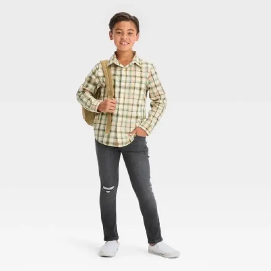 Boys' Ultimate Stretch Tapered Jeans - Cat & Jack&trade; image {2}